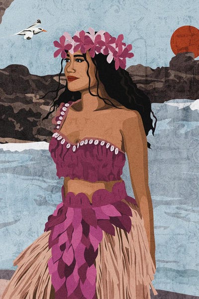 Oceanian Culture: Polynesian/Hawaiian Beauty by Phung Banh