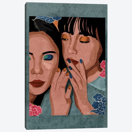 Gossips And Whispers Canvas Print #PHG58} by Phung Banh Canvas Art