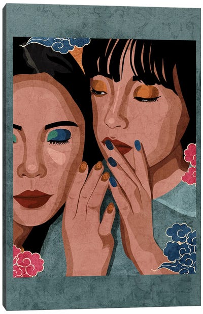 Gossips And Whispers Canvas Art Print - Phung Banh
