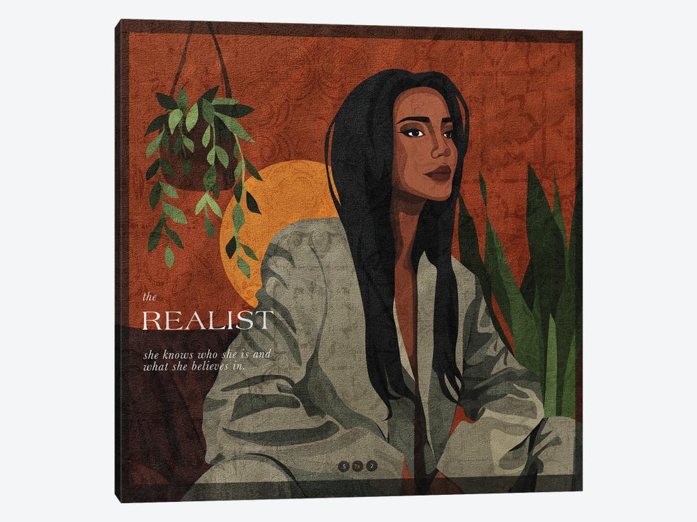 The Realist by Phung Banh 1-piece Canvas Art