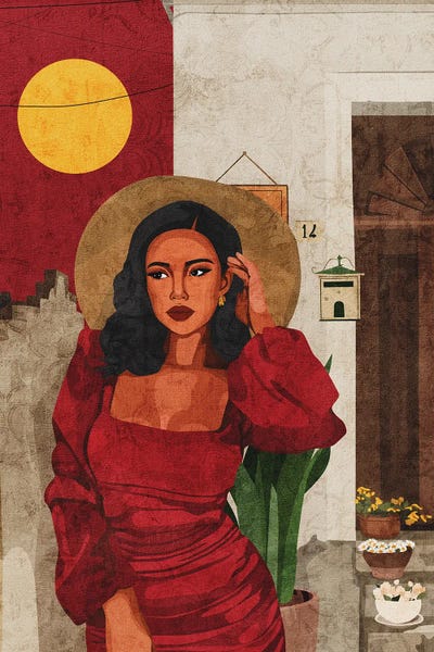 Phung Banh: Red Dress by Phung Banh