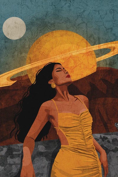 Space Fiction: Saturn Energy by Phung Banh