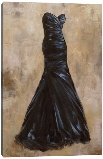Evening Romance II Canvas Art Print - Dress & Gown Art
