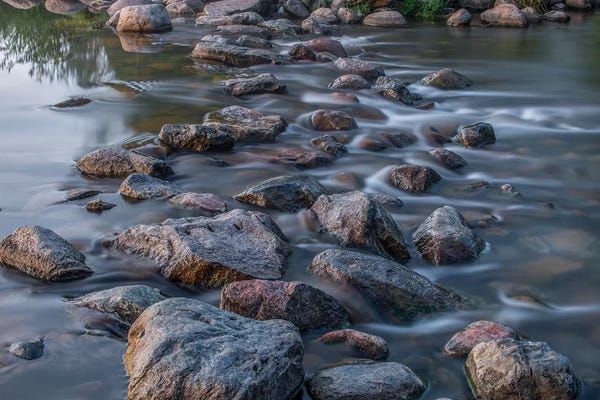 Rocky Beaches: USA, Minnesota, Itasca State Park II by Peter Hawkins