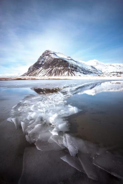 Iceland Ice Lake by Philippe Manguin art print