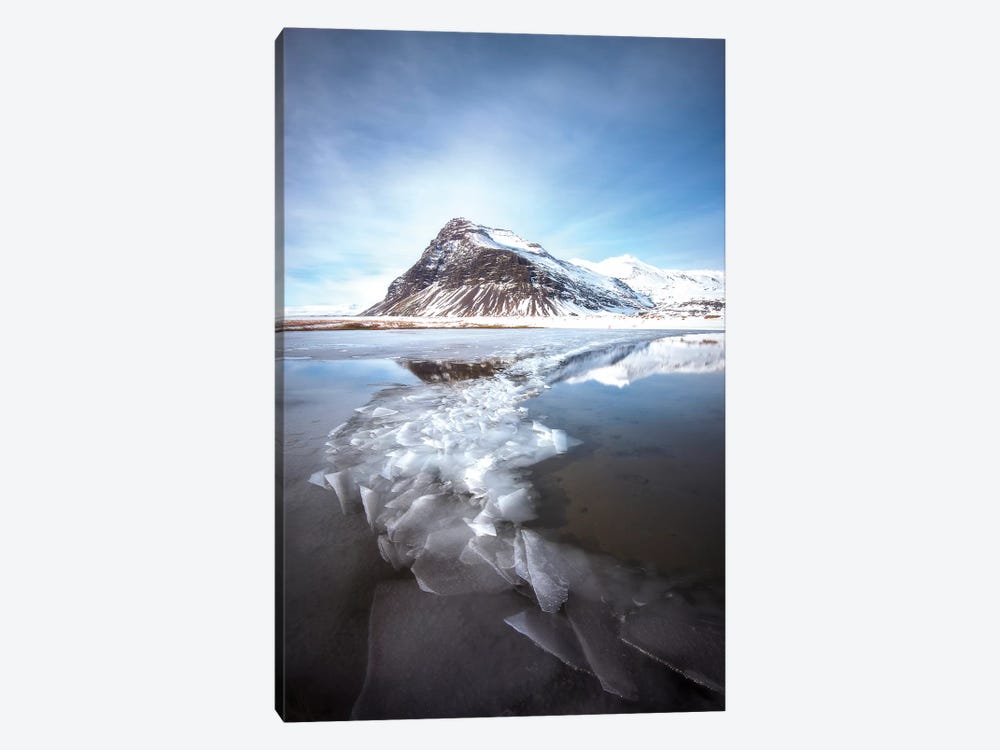 Iceland Ice Lake by Philippe Manguin 1-piece Art Print