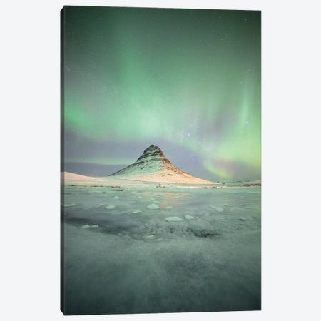 Kirkjuffel Mountain In Iceland Canvas Print #PHM115} by Philippe Manguin Canvas Art Print
