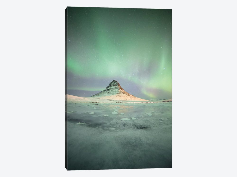 Kirkjuffel Mountain In Iceland by Philippe Manguin 1-piece Canvas Artwork