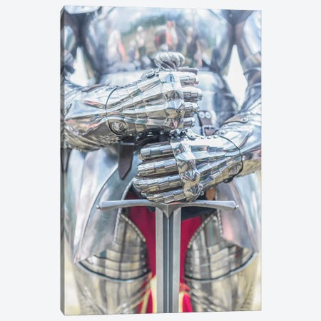 Knight's Armor - Armure Canvas Print #PHM116} by Philippe Manguin Canvas Art Print