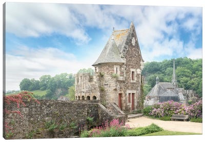 Le Chateau De Fougeres En Bretagne Canvas Art Print - Brittany