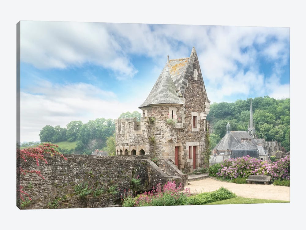 Le Chateau De Fougeres En Bretagne by Philippe Manguin 1-piece Art Print