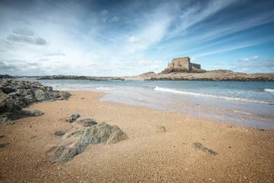 Le Fort Du Petit Be A Saint Malo En Bretagne by Philippe Manguin art print