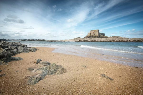 Brittany: Le Fort Du Petit Be A Saint Malo En Bretagne by Philippe Manguin