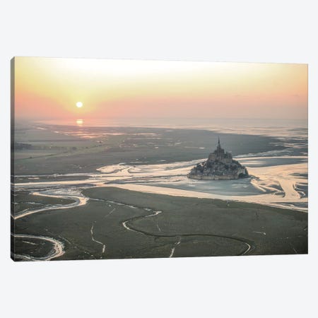 Le Mont Saint Michel Canvas Print #PHM125} by Philippe Manguin Canvas Art