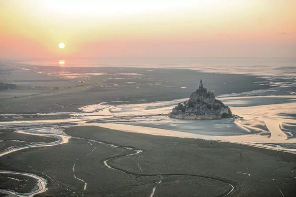 Normandy: Le Mont Saint Michel by Philippe Manguin