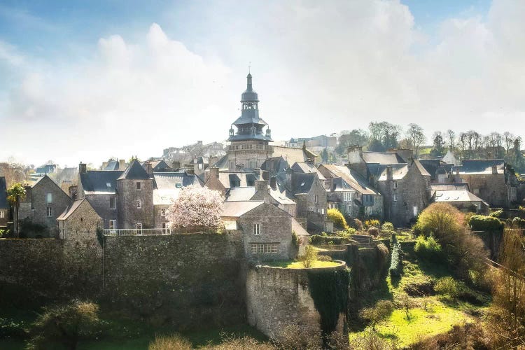 Moncontour Old Village In Brittany