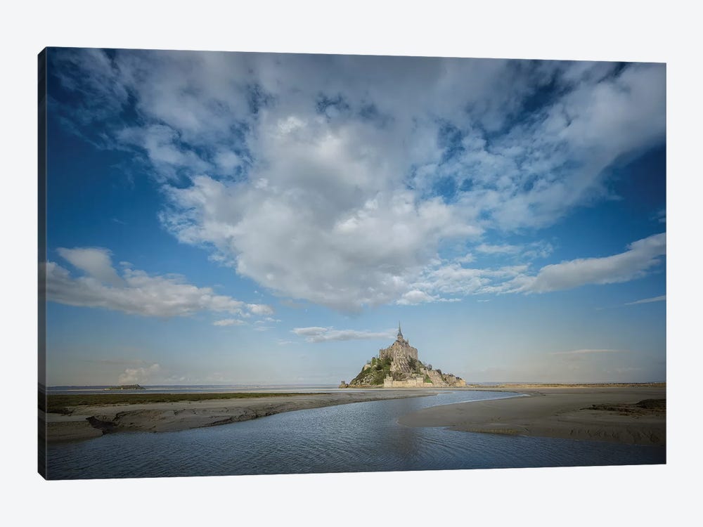Mont Saint Michel by Philippe Manguin 1-piece Canvas Print