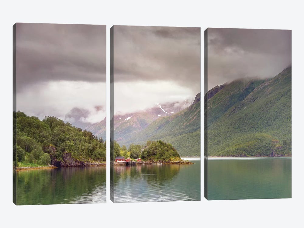 Norway Of Life by Philippe Manguin 3-piece Canvas Art Print