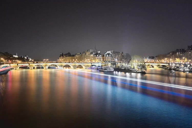 Paris From Pont Des Arts by Philippe Manguin wall art
