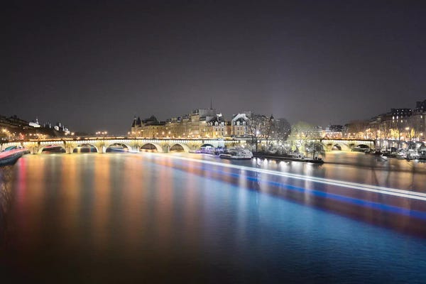 Paris Photography: Paris From Pont Des Arts by Philippe Manguin