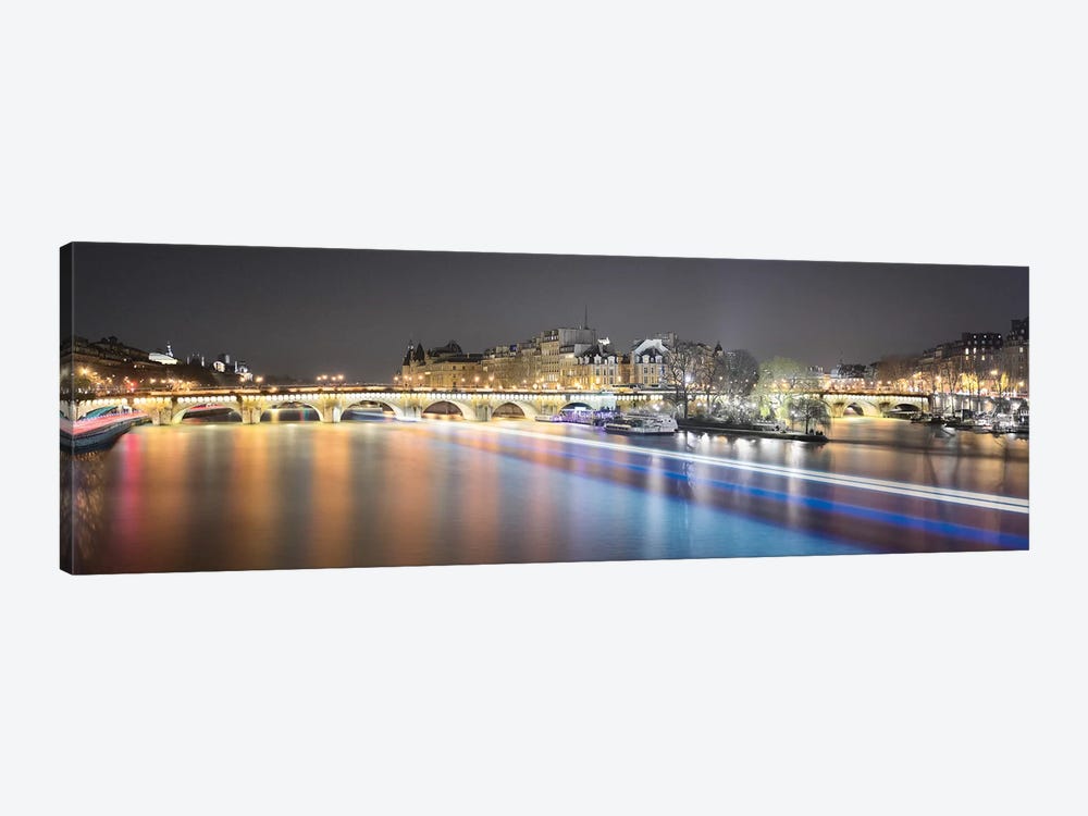 Paris From Pont Des Arts II by Philippe Manguin 1-piece Canvas Art Print