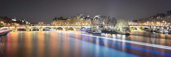 Sky: Paris From Pont Des Arts II by Philippe Manguin