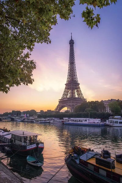 City Sunrises & Sunsets: Paris Sunrise by Philippe Manguin