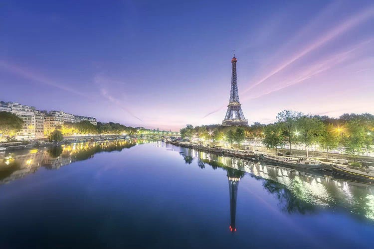 Paris Sunrise On The Seine