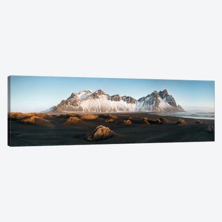 Stockness Panoramic In Iceland Canvas Print #PHM189} by Philippe Manguin Canvas Art Print