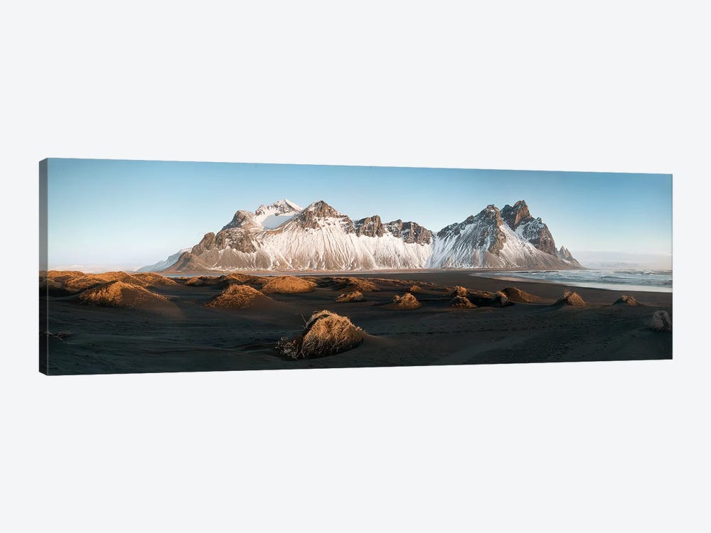 Stockness Panoramic In Iceland by Philippe Manguin 1-piece Canvas Print