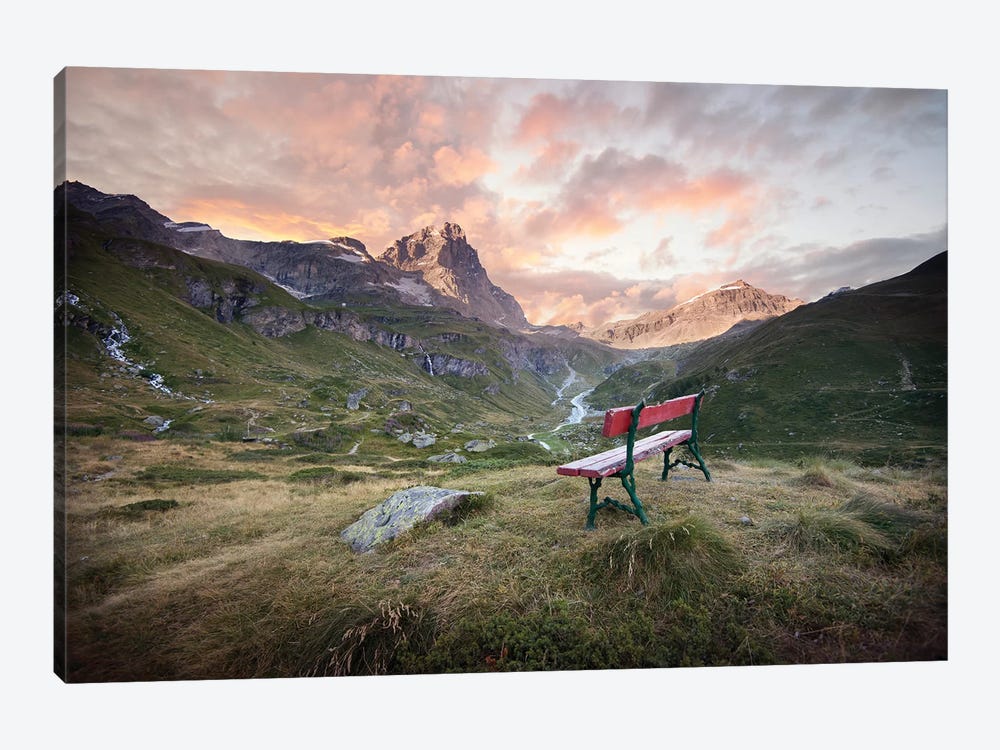 A Break For A Great View by Philippe Manguin 1-piece Canvas Artwork