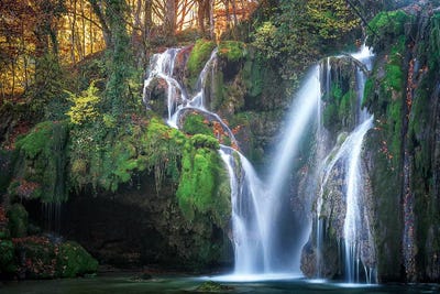Tufs Waterfall by Philippe Manguin canvas print