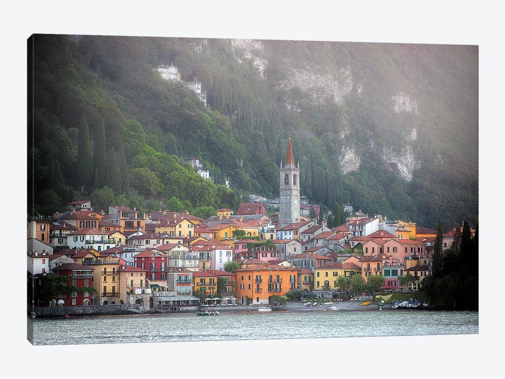 Varenna City In Italy by Philippe Manguin 1-piece Canvas Print