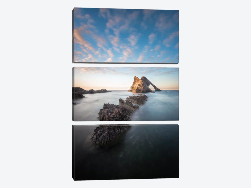 Bow Fiddle Rock by Philippe Manguin 3-piece Canvas Art Print