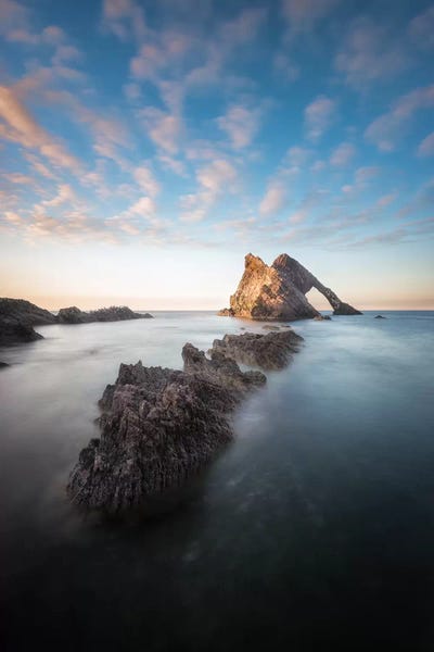 Scotland: Bow Fiddle Rock by Philippe Manguin