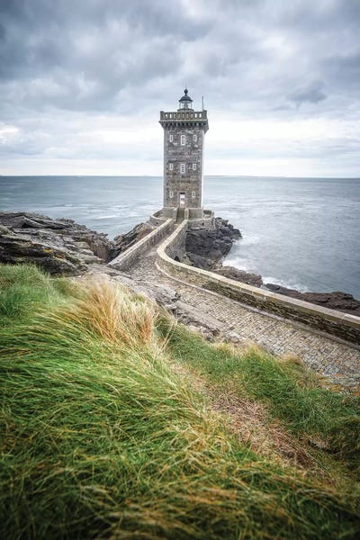 Brittany: Bretagne, Phare De Kermorvan Au Conquet by Philippe Manguin