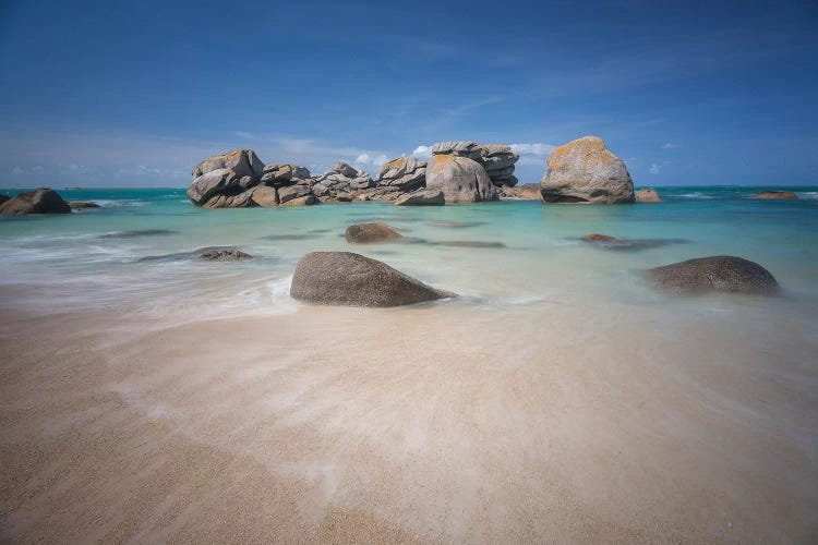 Brignogan Beach In Bretagne