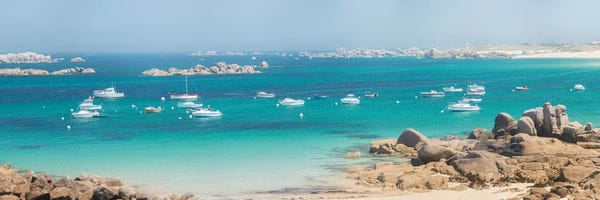 Tropical Beaches: Brignogan Bretagne by Philippe Manguin