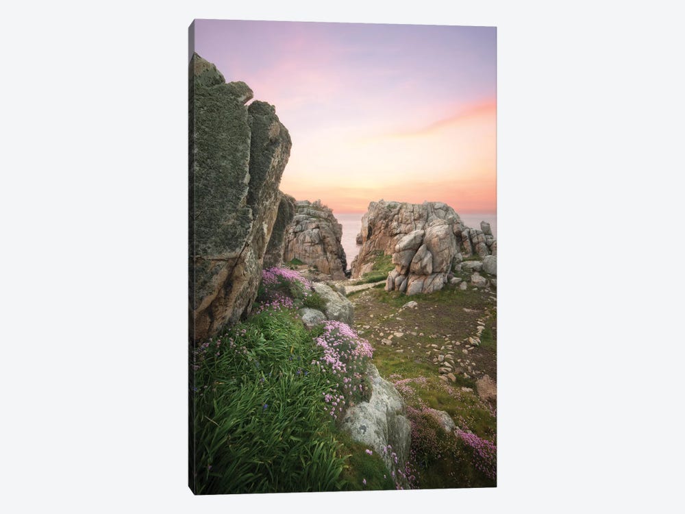 Brittany, Plougrescant Le Gouffre by Philippe Manguin 1-piece Canvas Wall Art