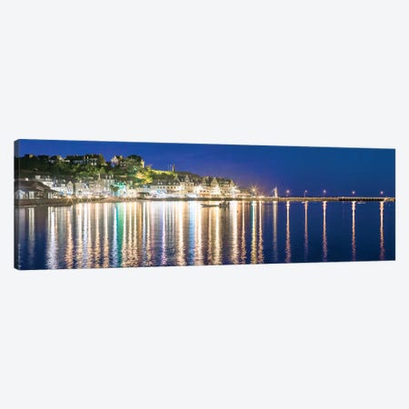 Cancale At Night Canvas Print #PHM265} by Philippe Manguin Canvas Art Print