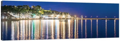 Cancale At Night Canvas Art Print - Philippe Manguin
