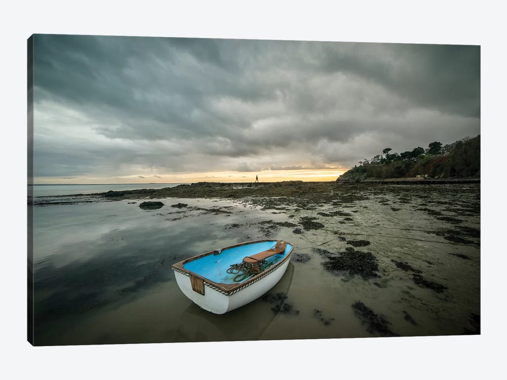 Cancale Sea Shore In Bretagne by Philippe Manguin 1-piece Canvas Art