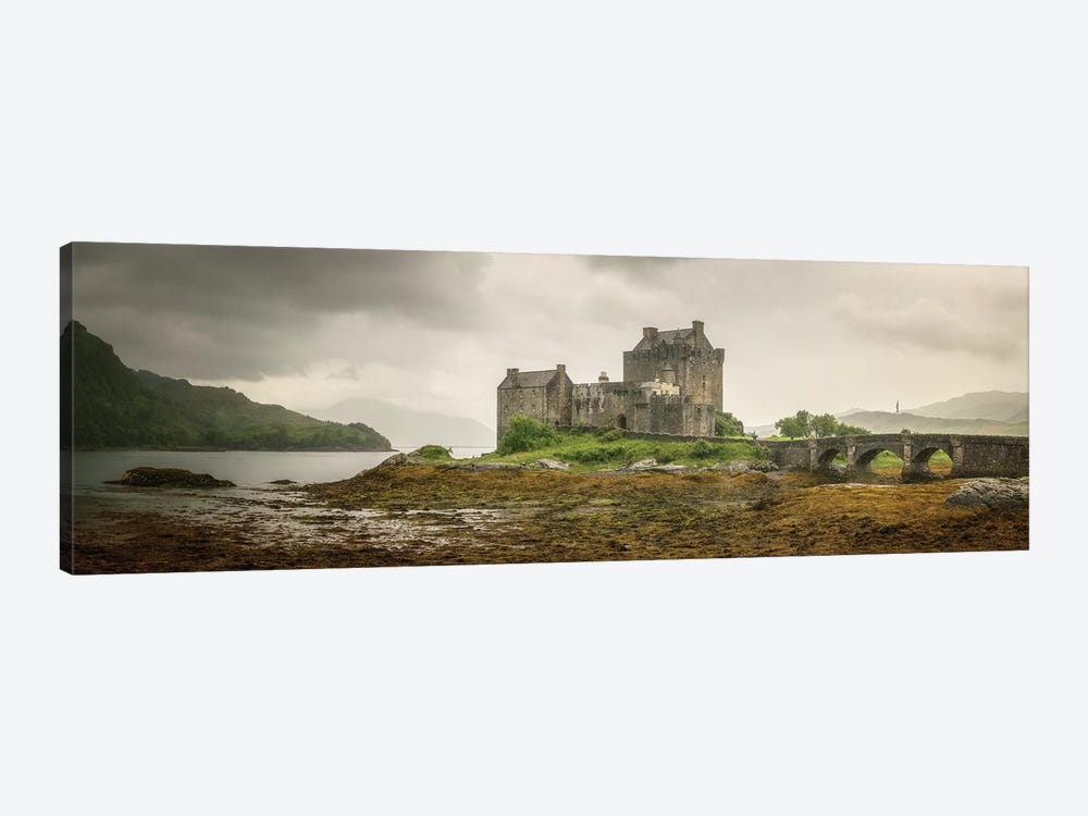 Eilean Donan Castle On Loch Duich Dornie Highlands Region Scotland by Philippe Manguin 1-piece Art Print