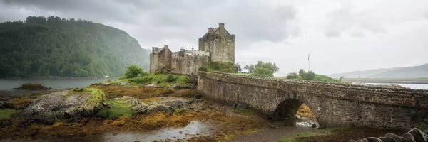 Castles & Palaces: Eilean Donan Castle, Dornie Panoramic Highland Region, Scotland, UK by Philippe Manguin