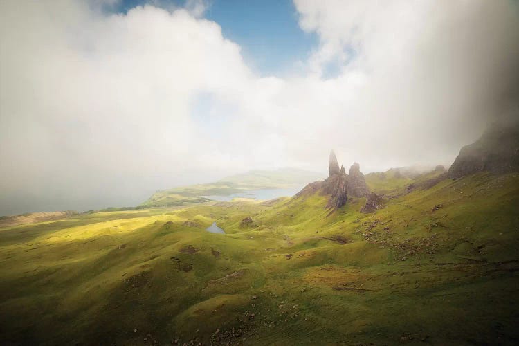 Isle Of Skye Old Man Of Storr In Highlands Scotland I by Philippe Manguin wall art