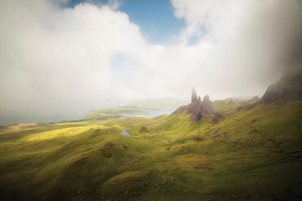 Skye: Isle Of Skye Old Man Of Storr In Highlands Scotland I by Philippe Manguin