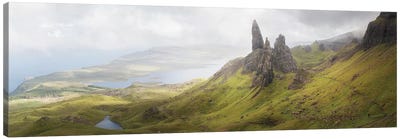 Isle Of Skye Old Man Of Storr In Highlands Scotland II Canvas Art Print - United Kingdom Art