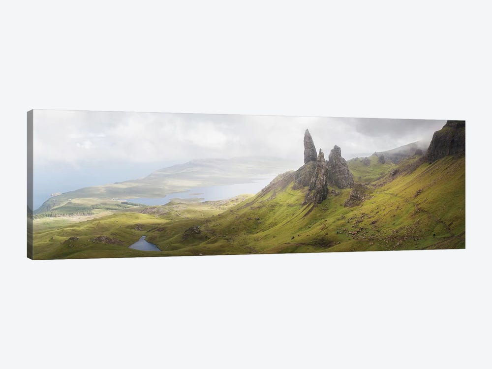Isle Of Skye Old Man Of Storr In Highlands Scotland II by Philippe Manguin 1-piece Canvas Art