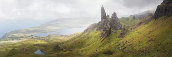 Hillsides: Isle Of Skye Old Man Of Storr II In Highlands Scotland by Philippe Manguin