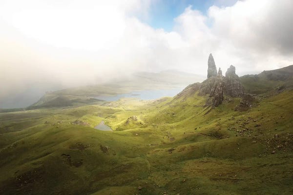 Scotland: Isle Of Skye Old Man Of Storr III In Highlands Scotland by Philippe Manguin